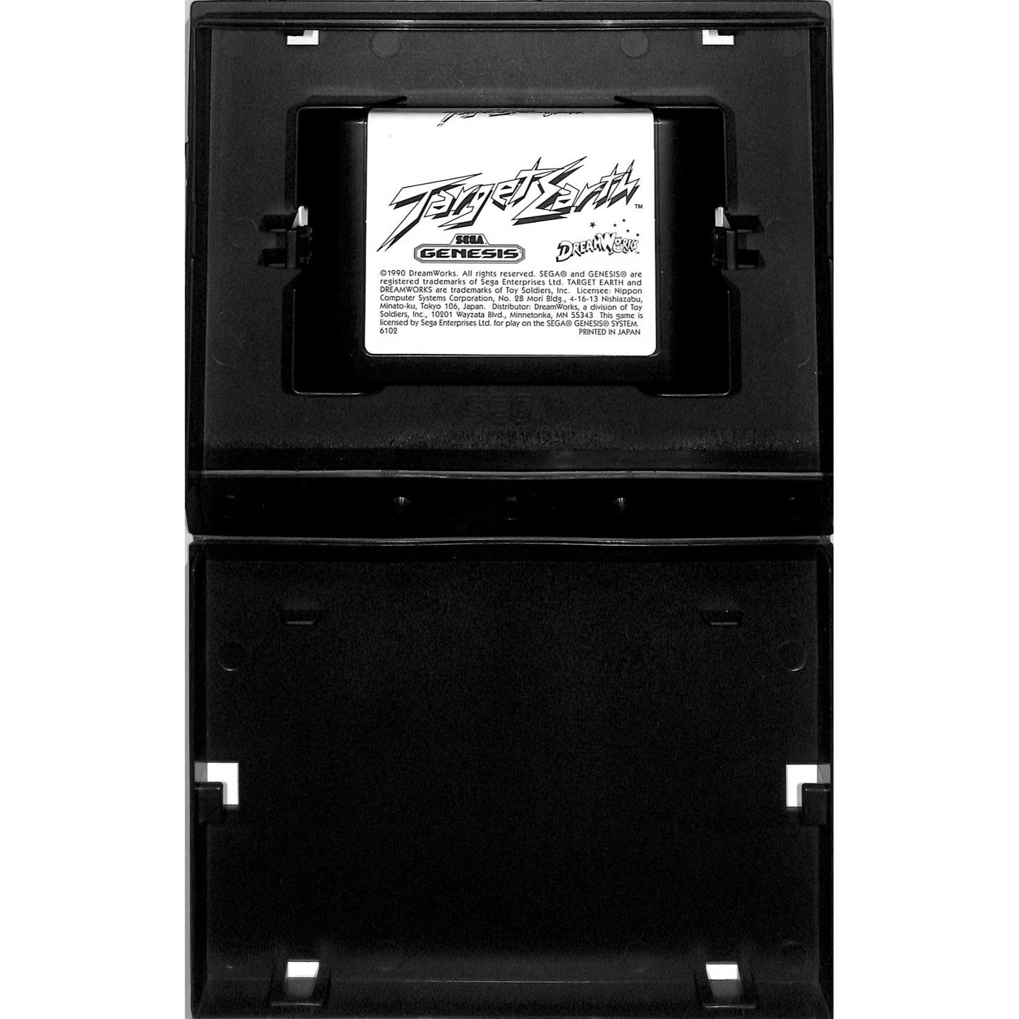 Target: Genesis (1993) Sega Genesis Cartridge