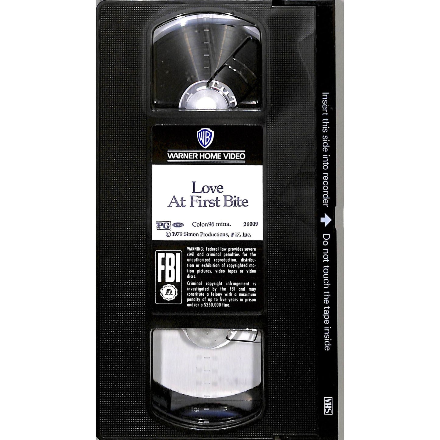 Love at First Bite (1979) VHS Tape Good condition