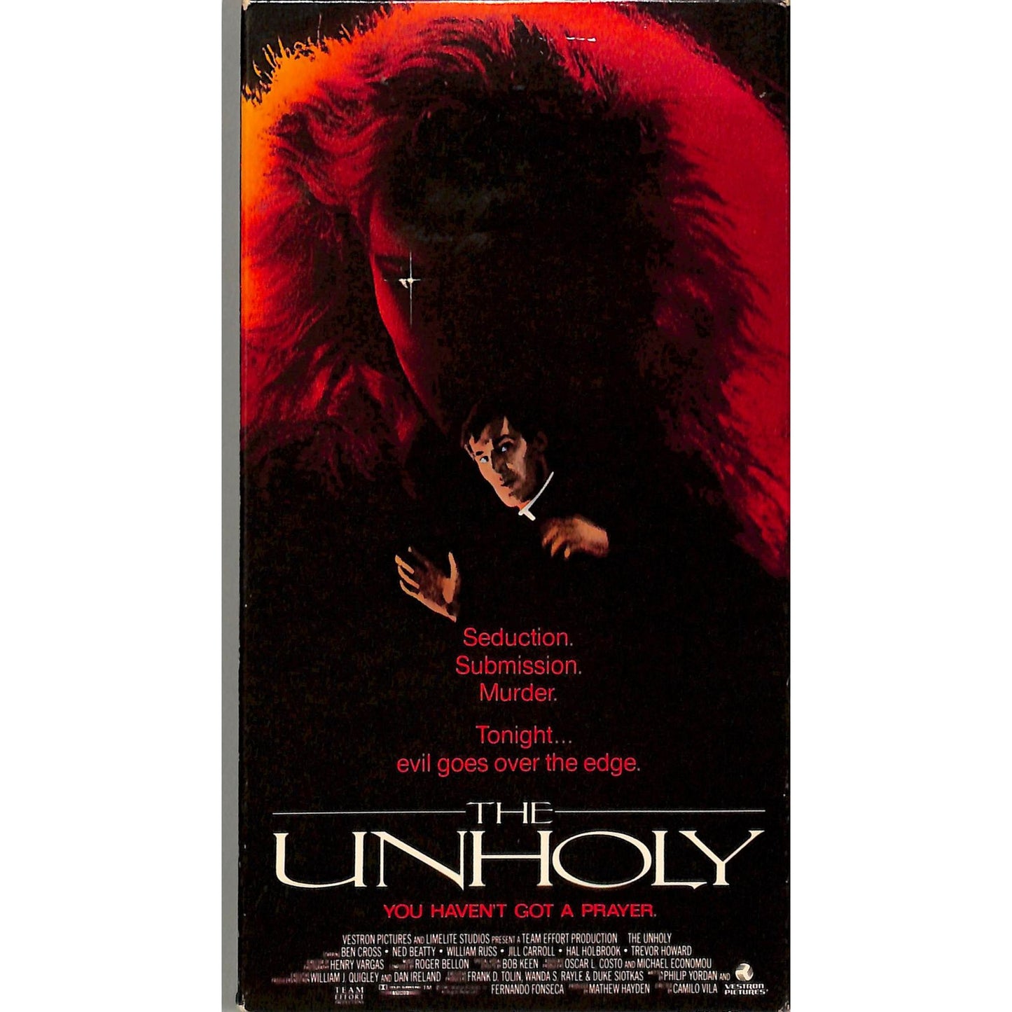 The Unholy (1988) VHS Tape Good condition