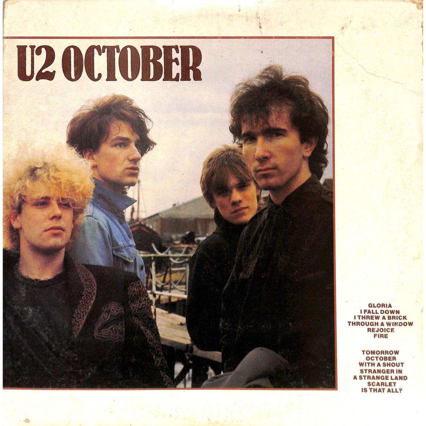 U2 - October Vinyl Record ILPS 9680