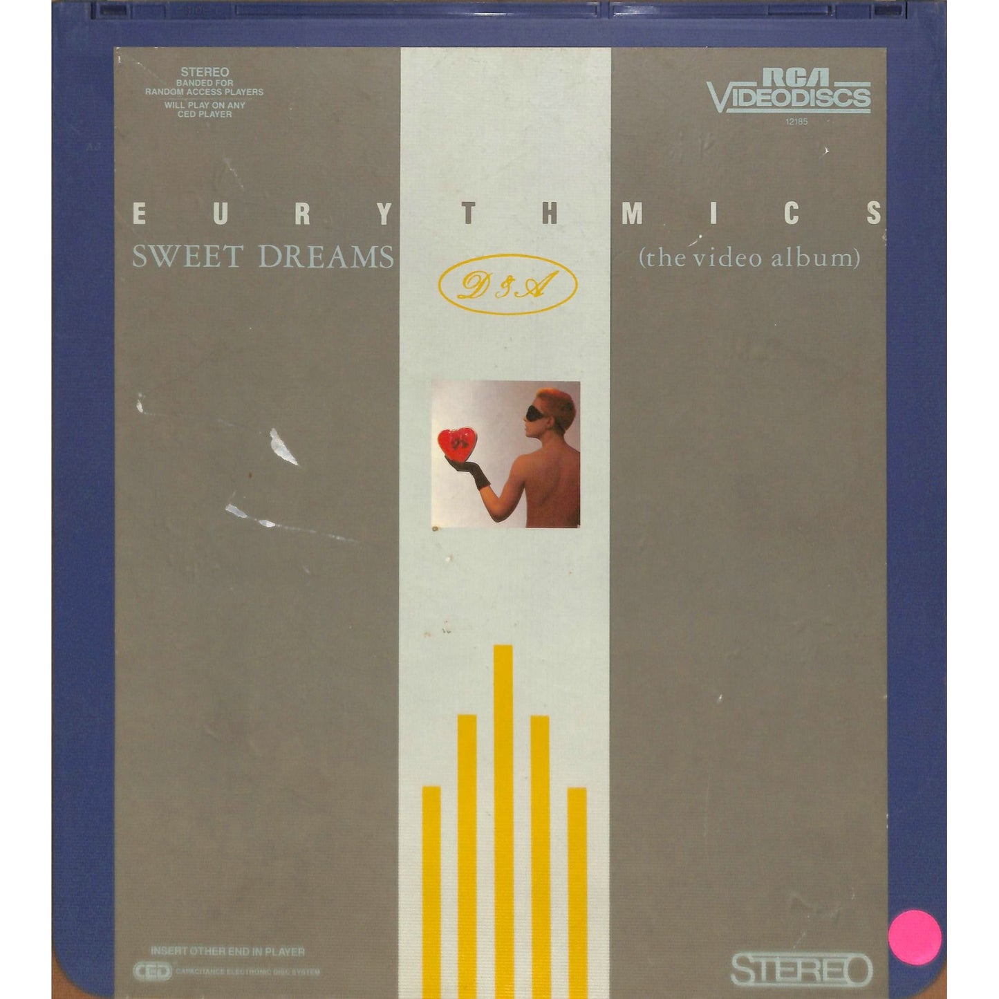 Eurythmics Sweet Dreams (1983) Vintage CED Videodisc TESTED WORKING