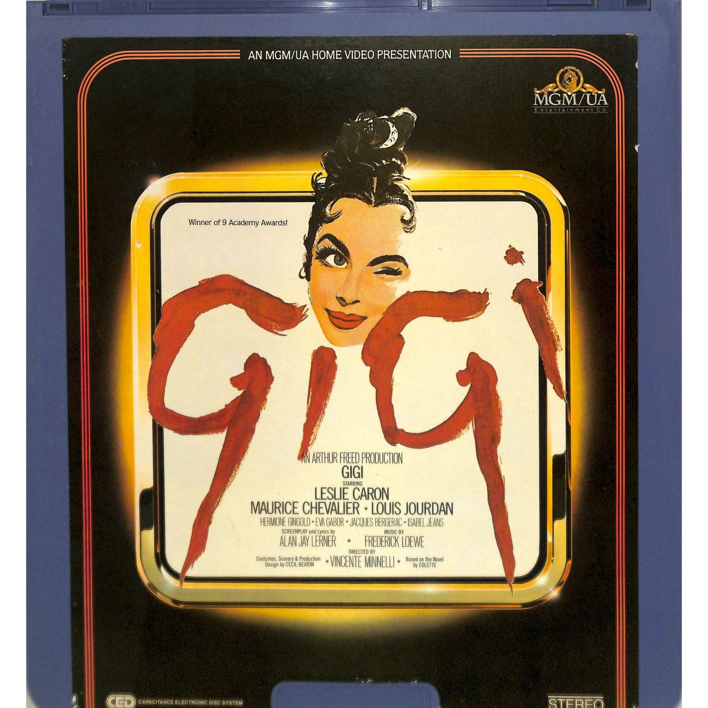Gigi (1958) Vintage CED Videodisc
