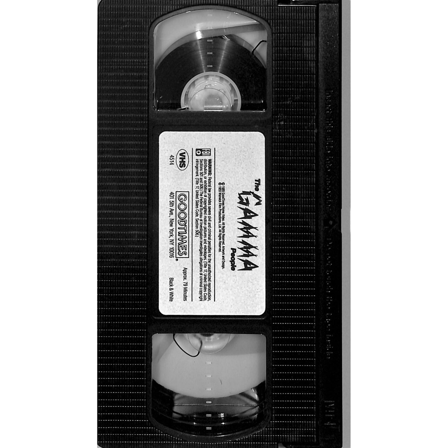 The Gamma People (1956) VHS Tape Good condition