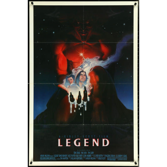 Legend (1985) Original Movie Poster Folded 27x41