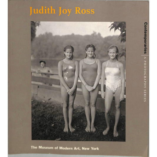 Judith Joy Ross Contemporaries Photography Series Catalog 1995