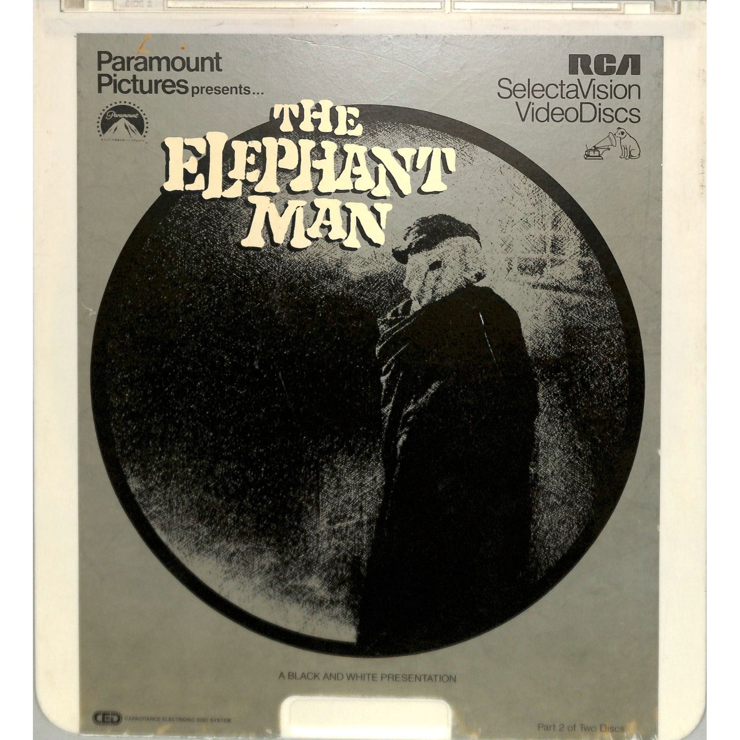 The Elephant Man (1980) Vintage Double CED Videodisc