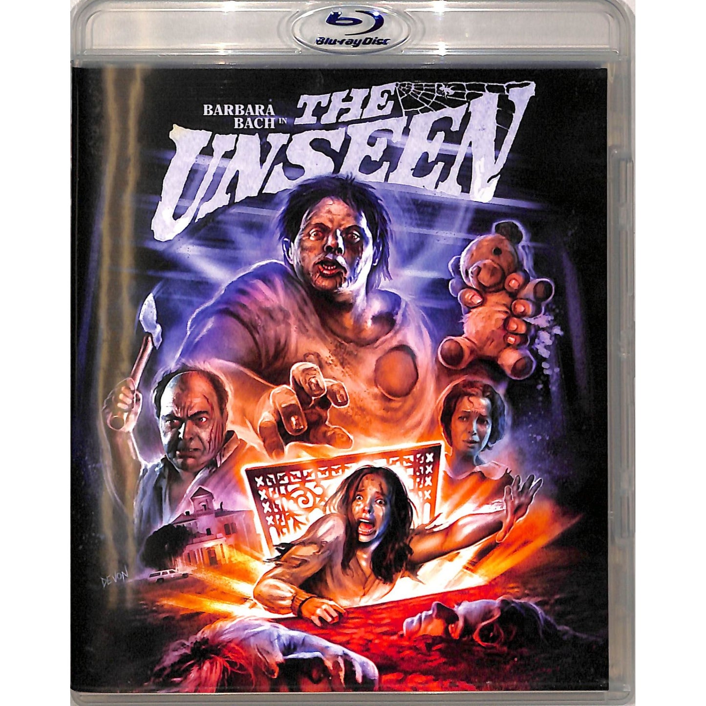The Unseen (1980) Scorpion Release Blu Ray Disc
