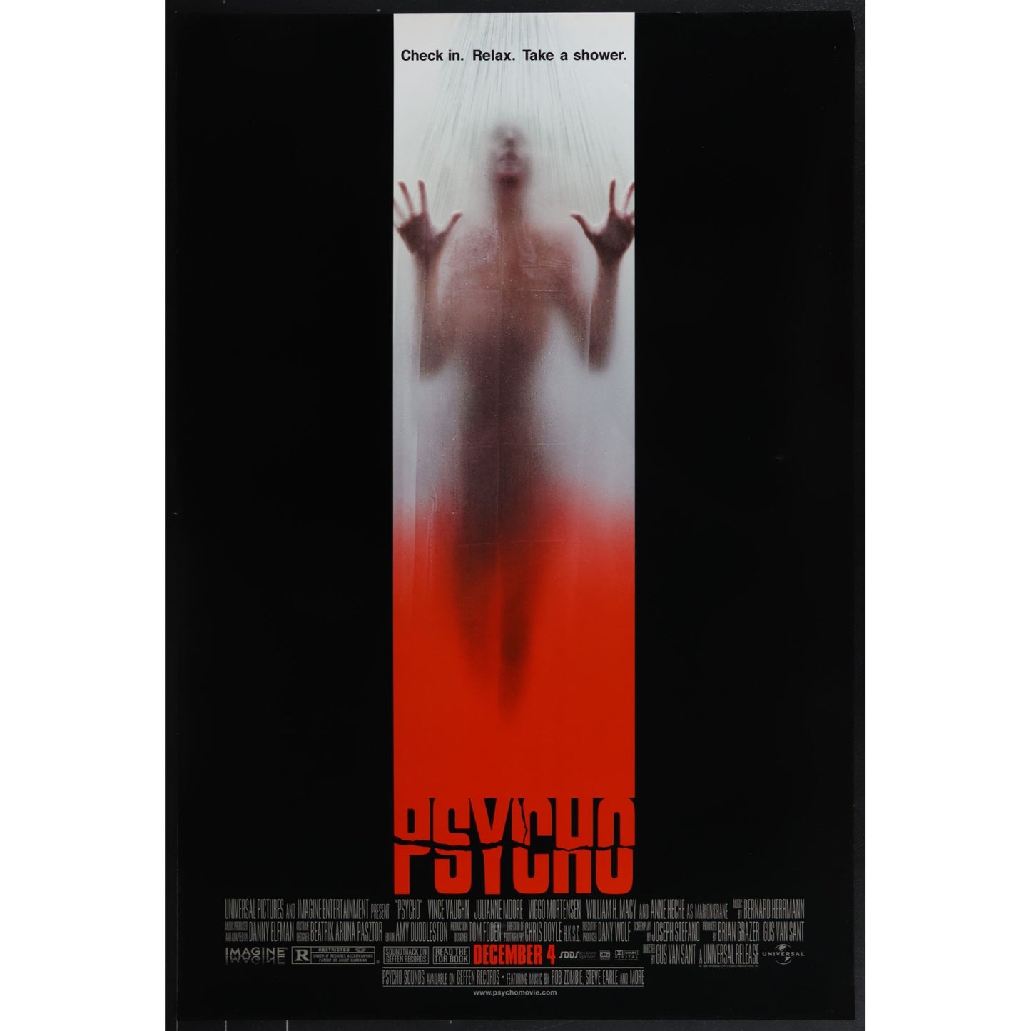 Psycho (1998) Original Movie Poster Rolled 27x40
