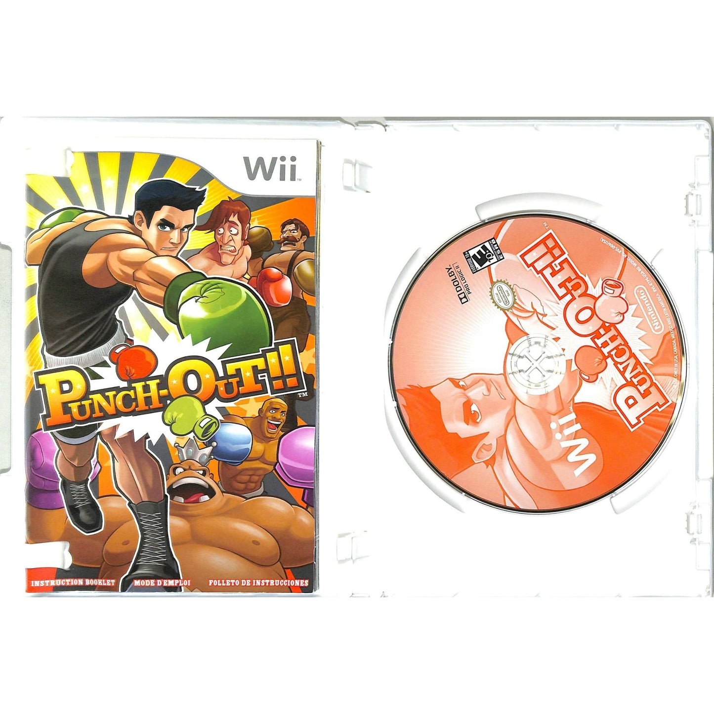 Punch-Out!! (2009) Nintendo Wii CIB