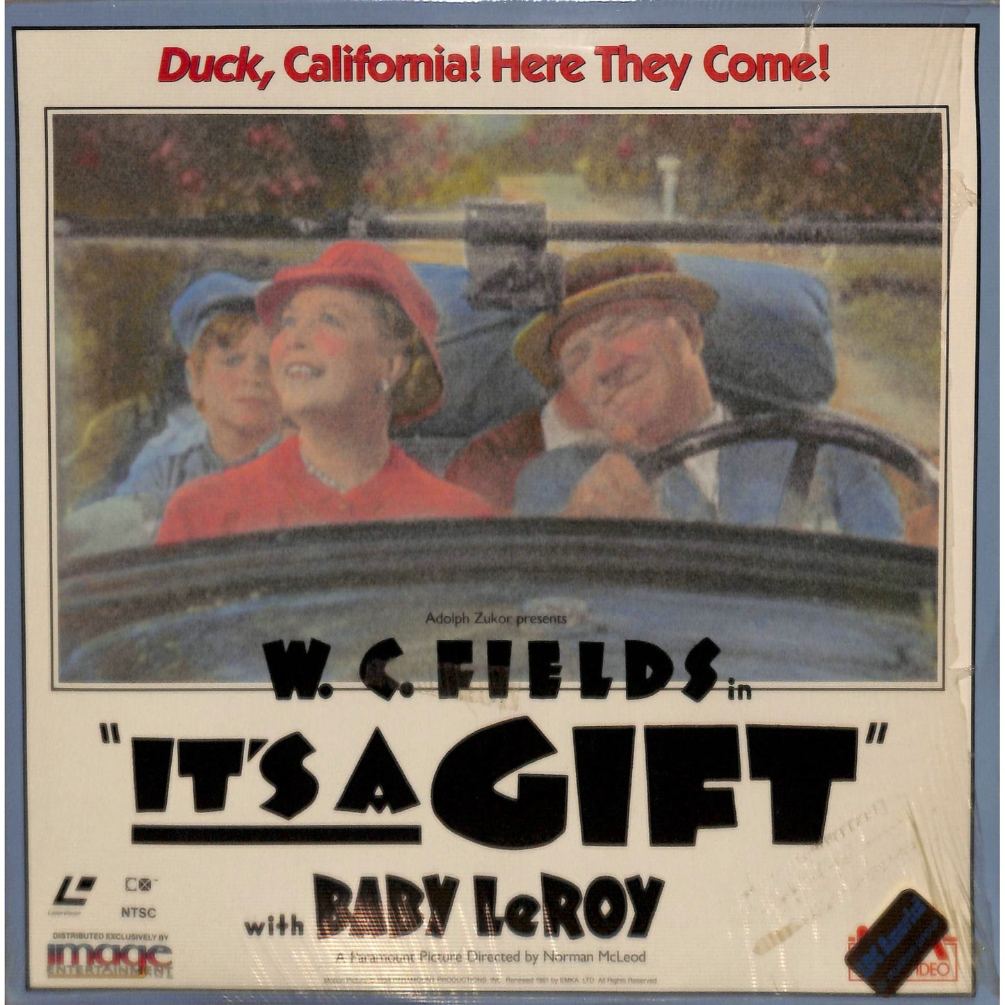 It's a Gift (1934) Laserdisc Video