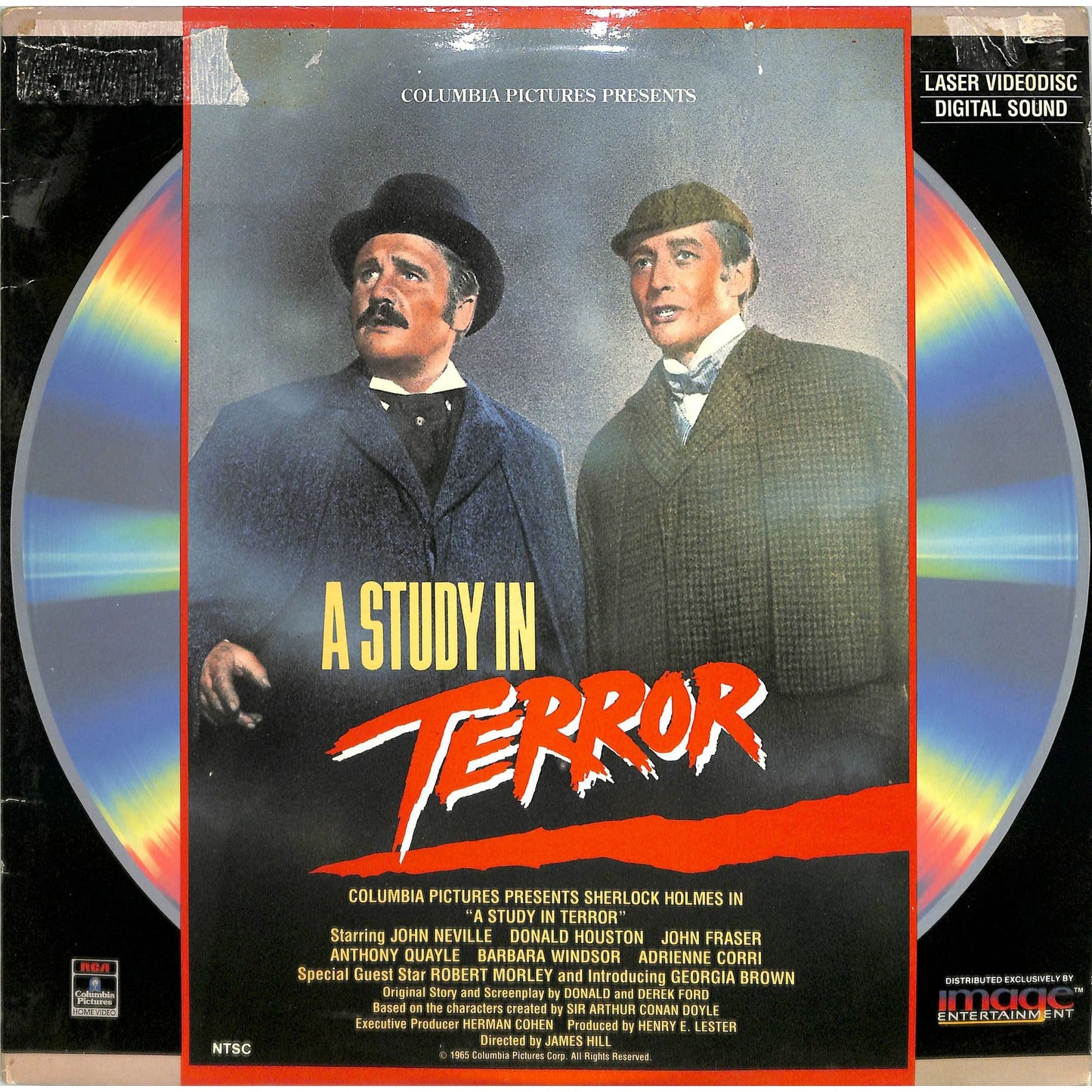 A Study in Terror (1965) Laserdisc Video