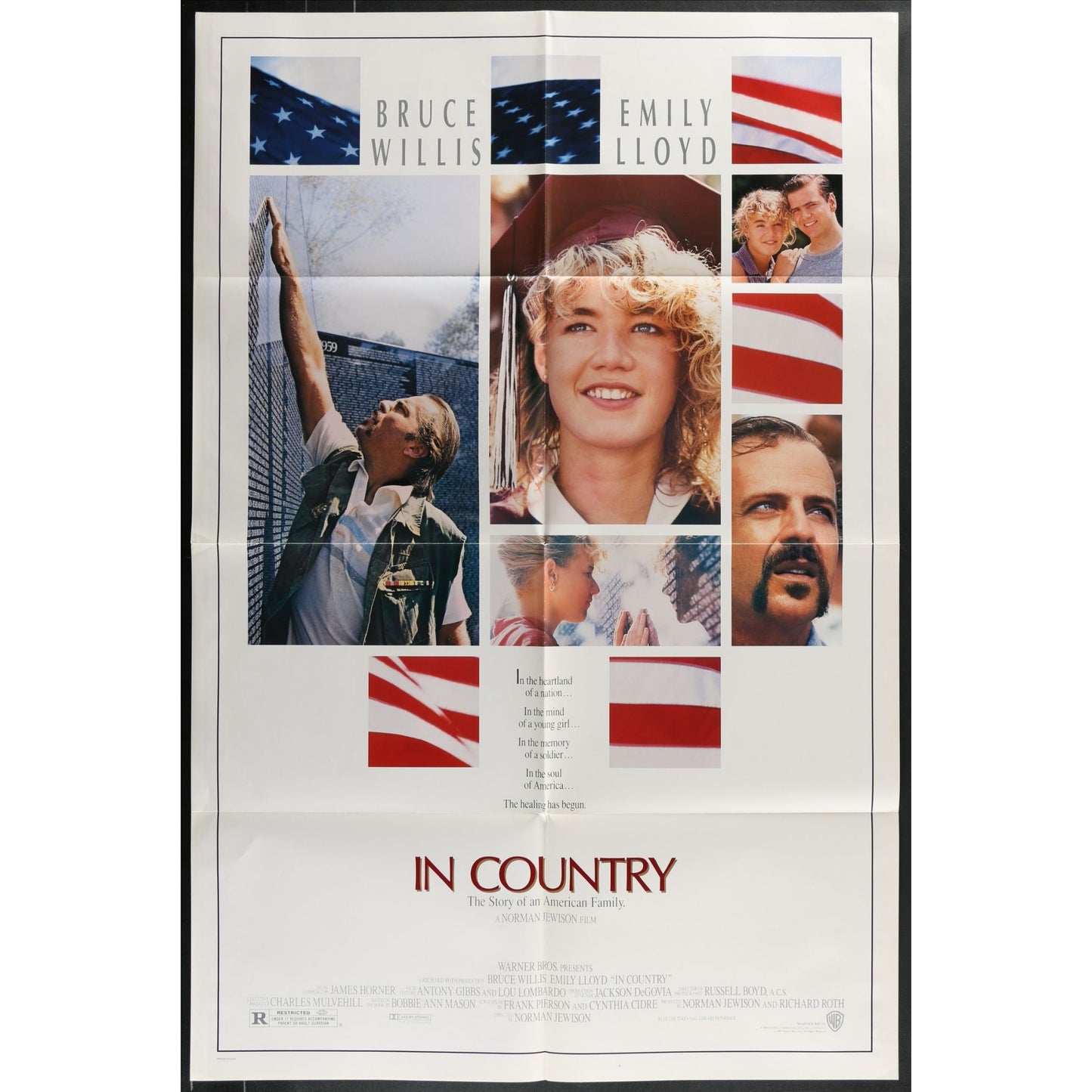 In Country (1989) Original Movie Poster Folded 27x41