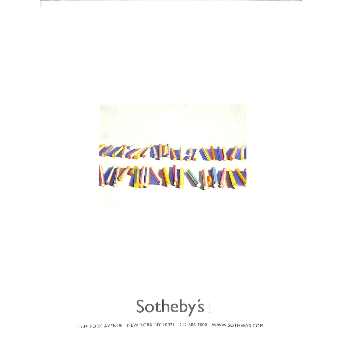 Sotheby's Contemporary Art Auction Catalog November 13, 2002