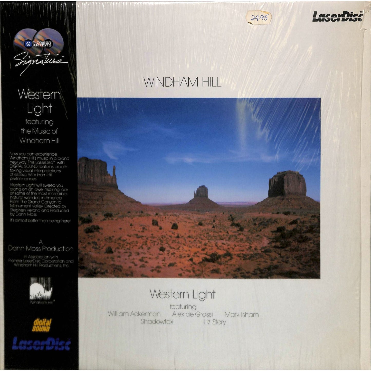 Western Light (1984) Laserdisc