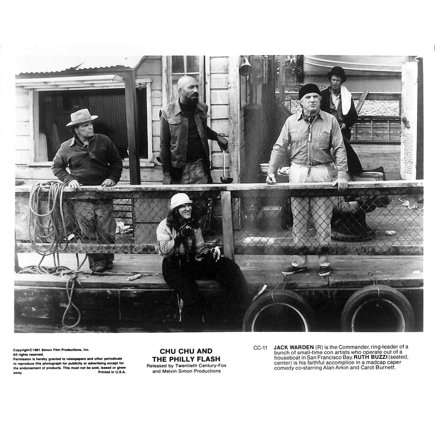 Chu Chu and The Philly Flash (1981) 10 Movie Stills 8x10