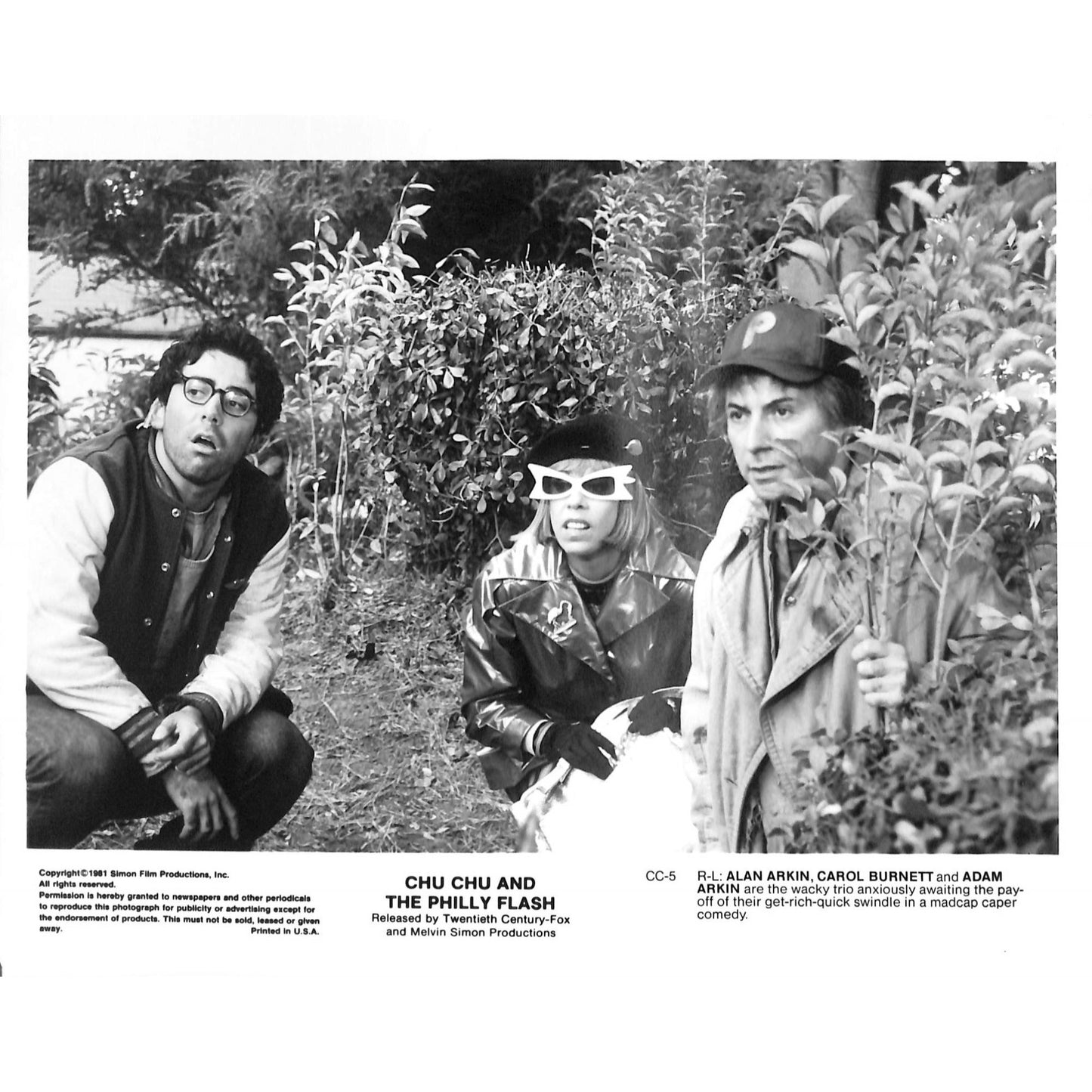 Chu Chu and The Philly Flash (1981) 10 Movie Stills 8x10