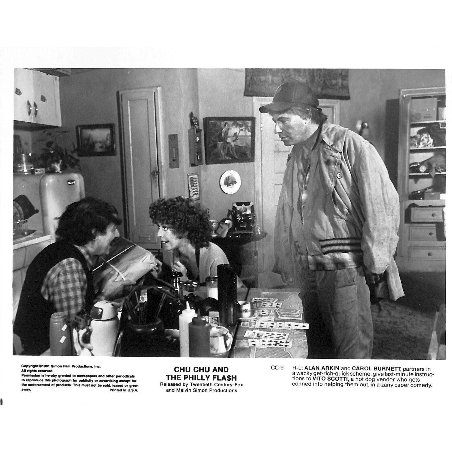 Chu Chu and The Philly Flash (1981) 10 Movie Stills 8x10
