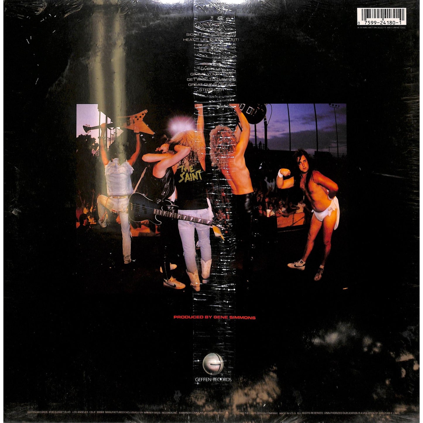 Black 'N Blue - In Heat Vinyl Album GHS 24180