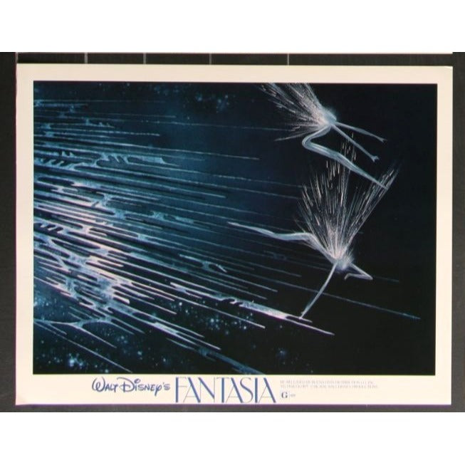 Walt Disney's Fantasia (1980 re-release) Original Lobby Card Poster 11x14