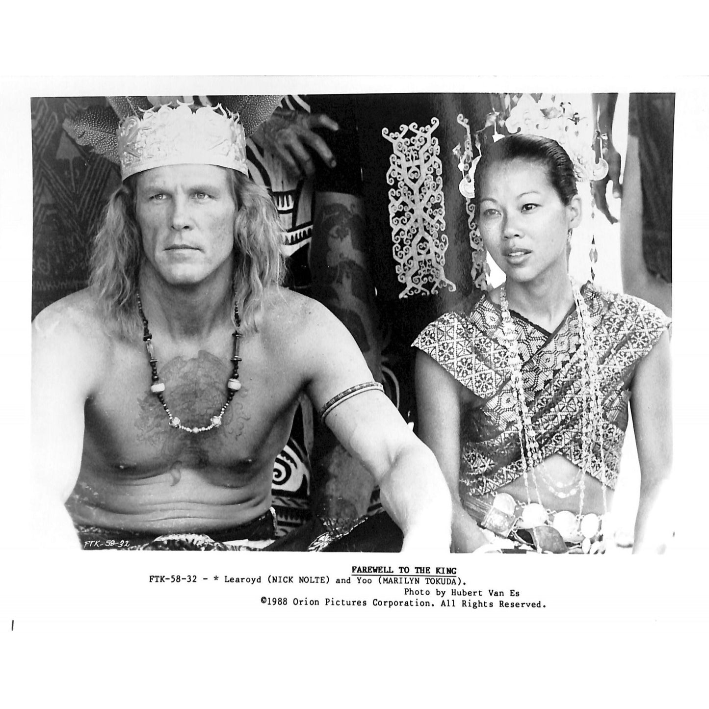 Farewell To the King (1989) Movie Still Full Set 8x10
