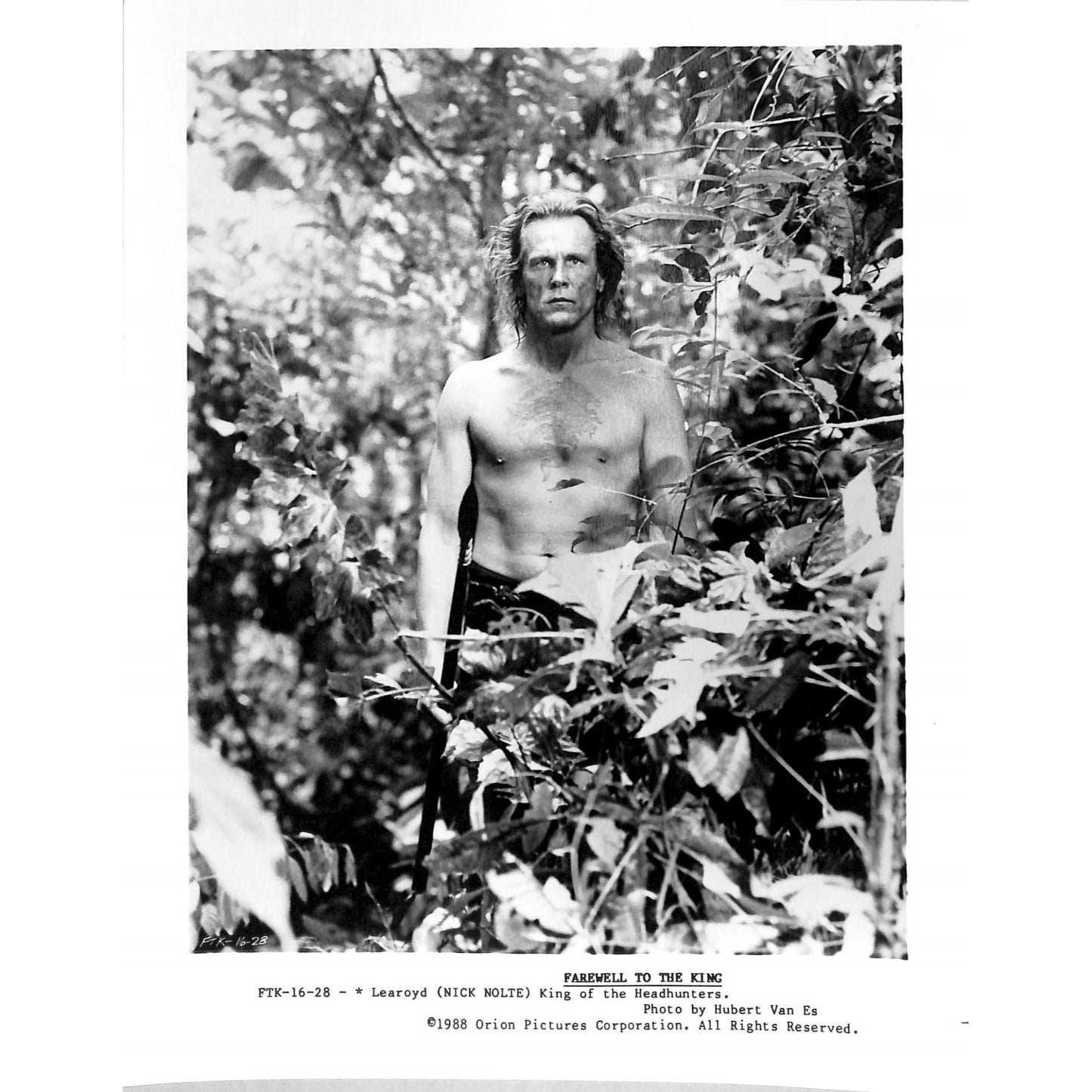 Farewell To the King (1989) Movie Still Full Set 8x10