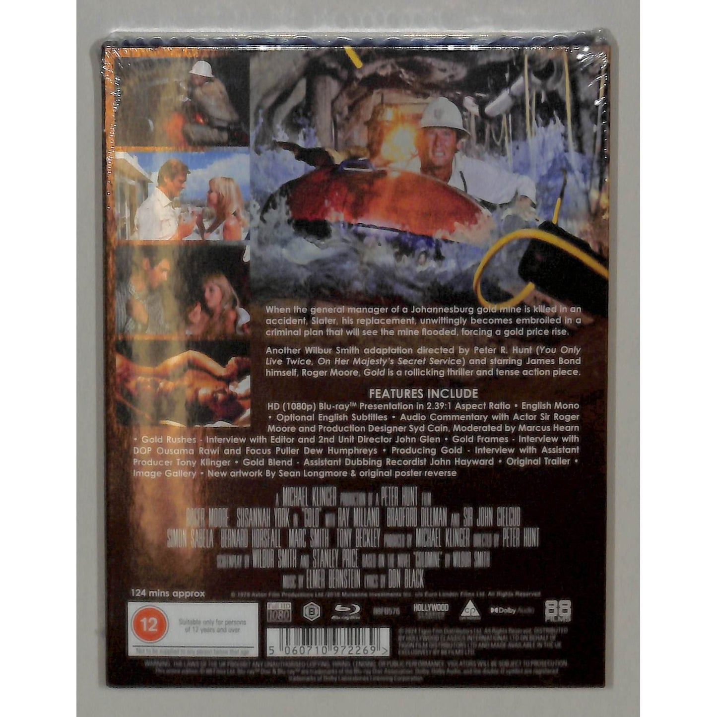 Gold (1974) Blu-Ray Region B Brand New Sealed