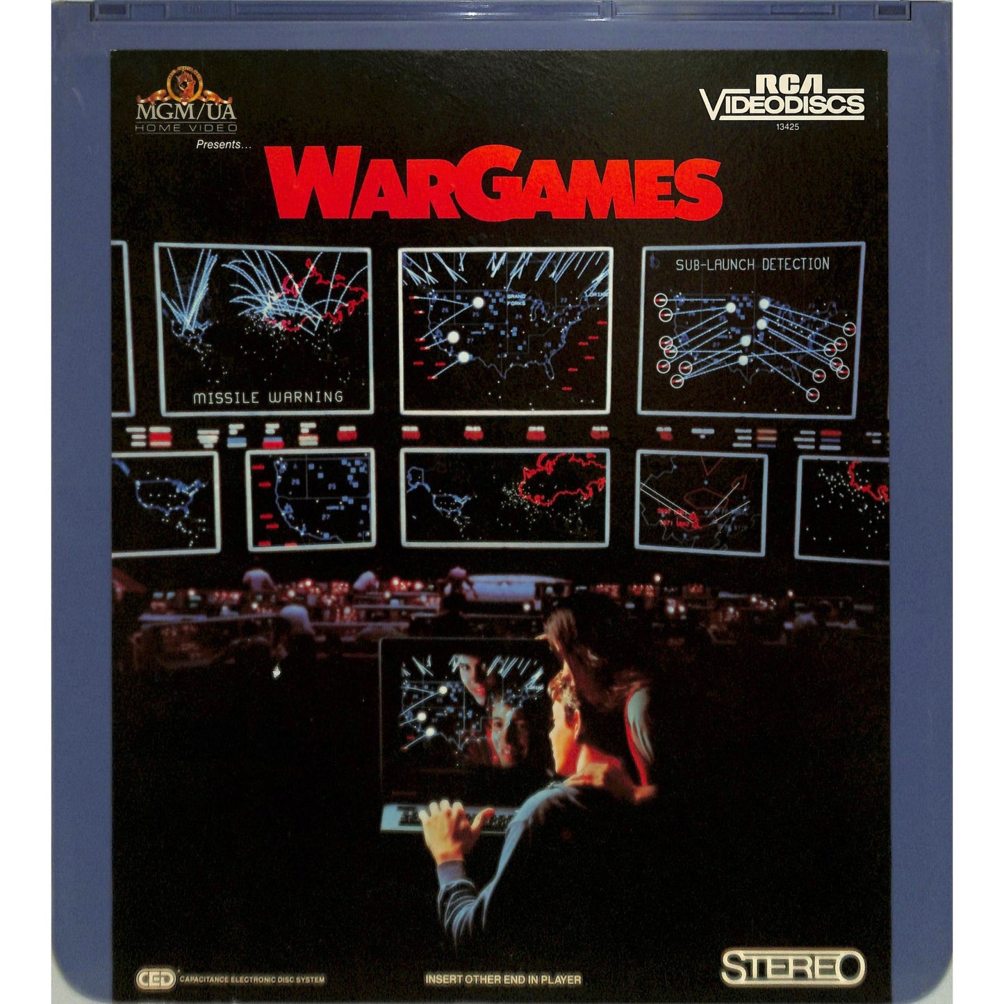 WarGames (1983) Vintage CED Videodisc TESTED WORKING
