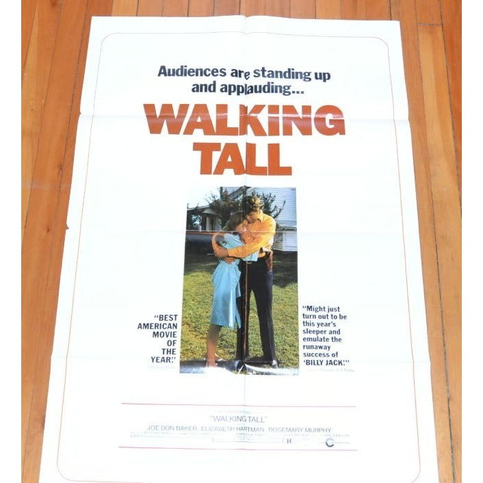 Walking Tall (1973) Original Movie Poster Folded 27x41