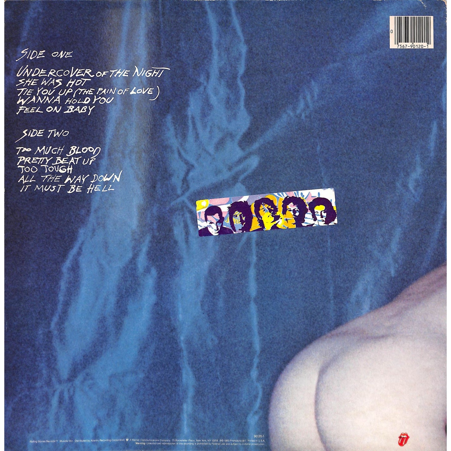 The Rolling Stones - Undercover Vinyl Record 90120-1