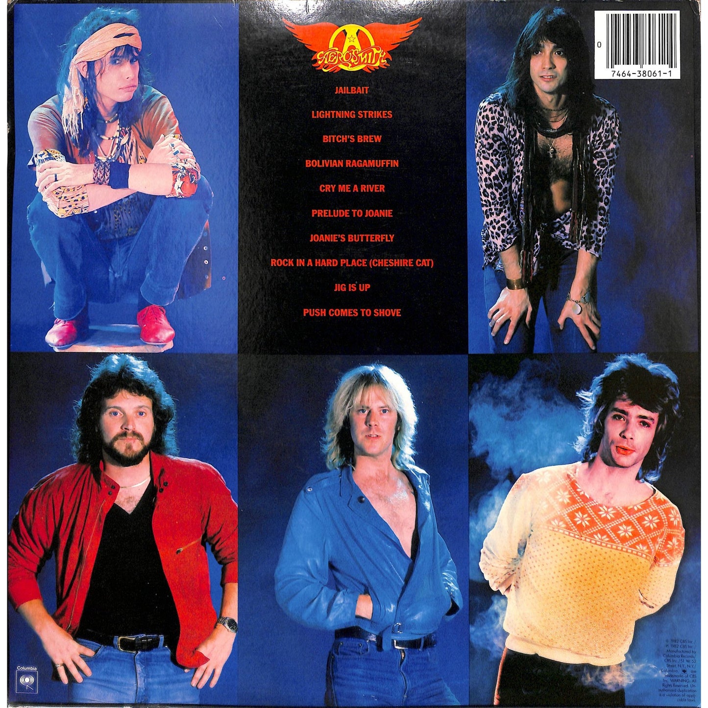 Aerosmith - Rock in a Hard Place Vinyl Record PC 38061