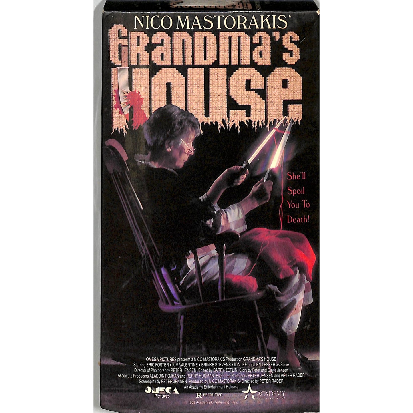 Grandma's House (1988) VHS Tape Good condition