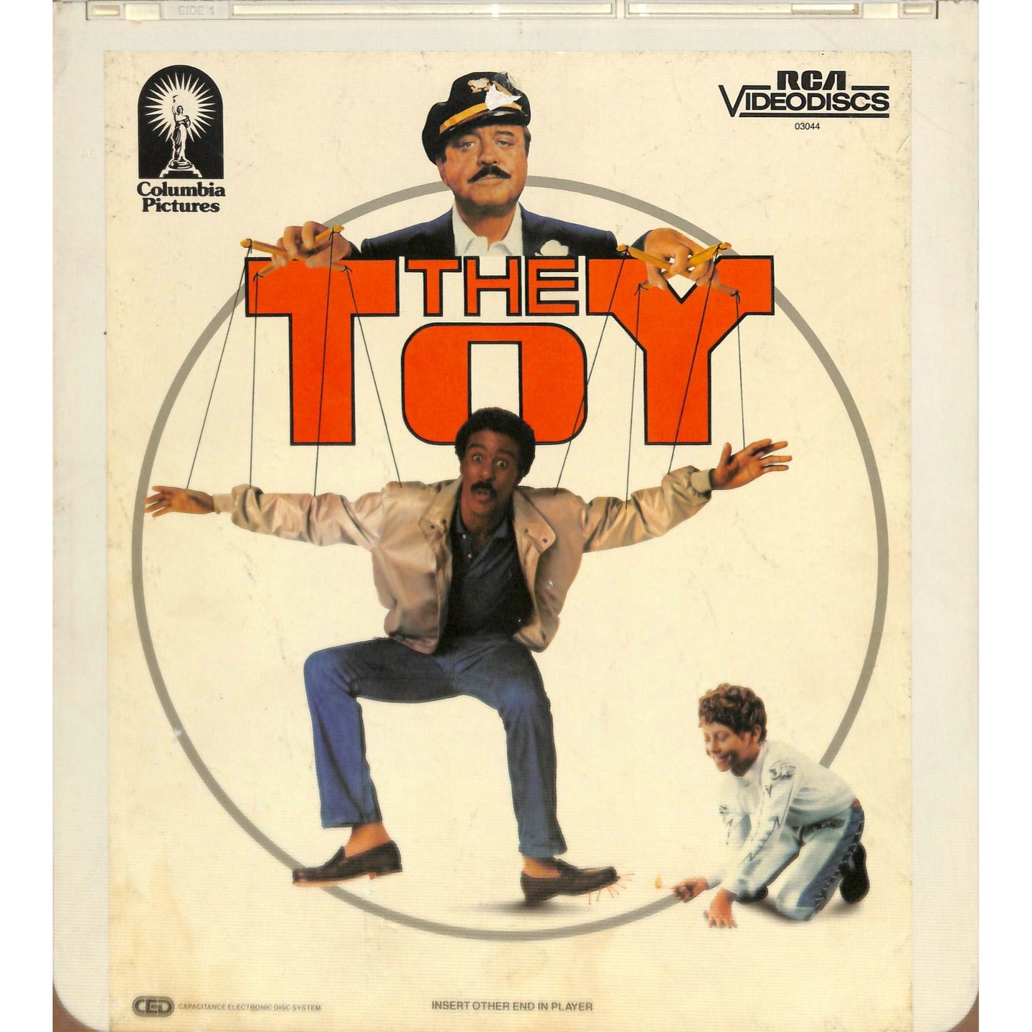 The Toy (1982) Vintage CED Videodisc TESTED WORKING
