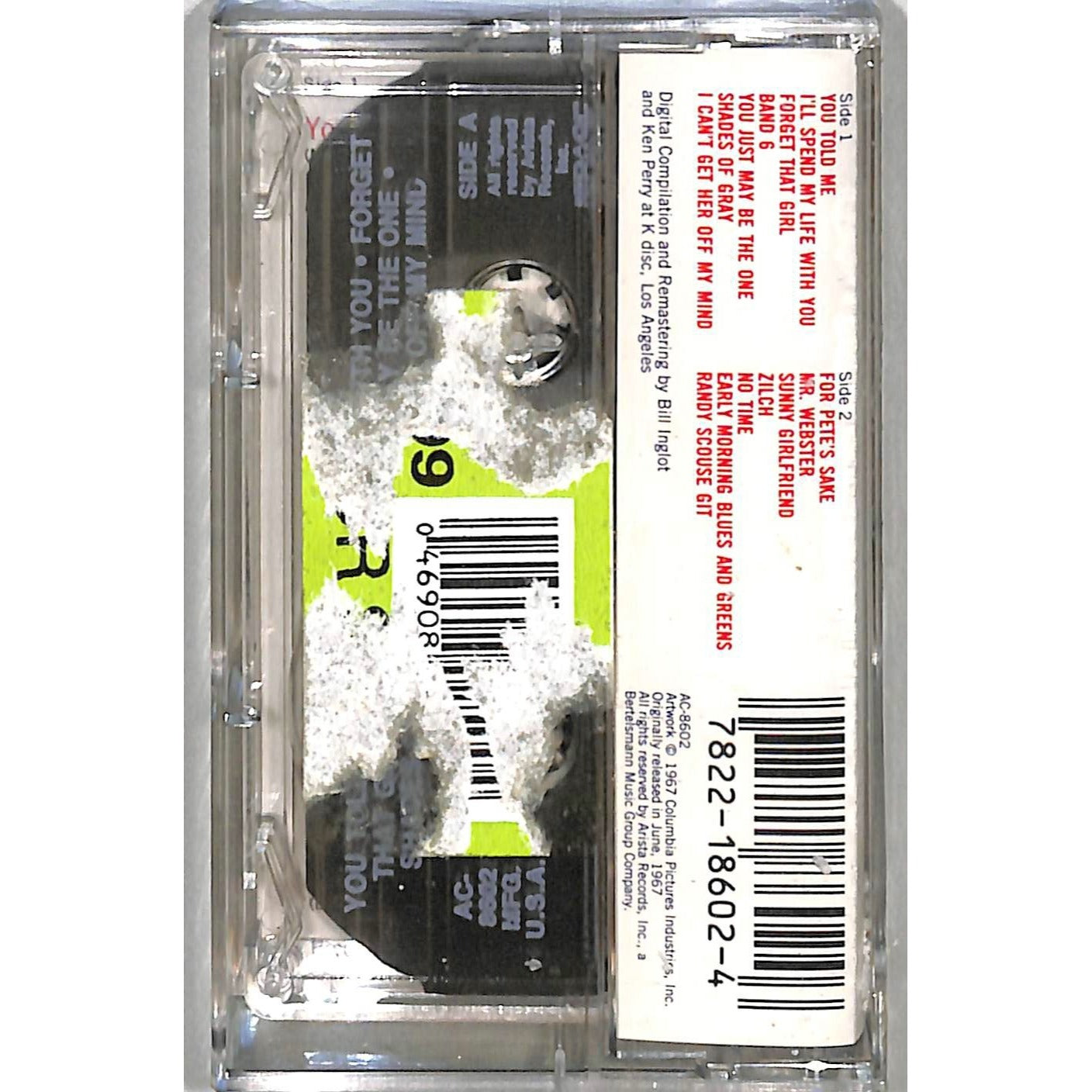 The Monkees - Headquarters (1988) BRAND NEW SEALED Cassette