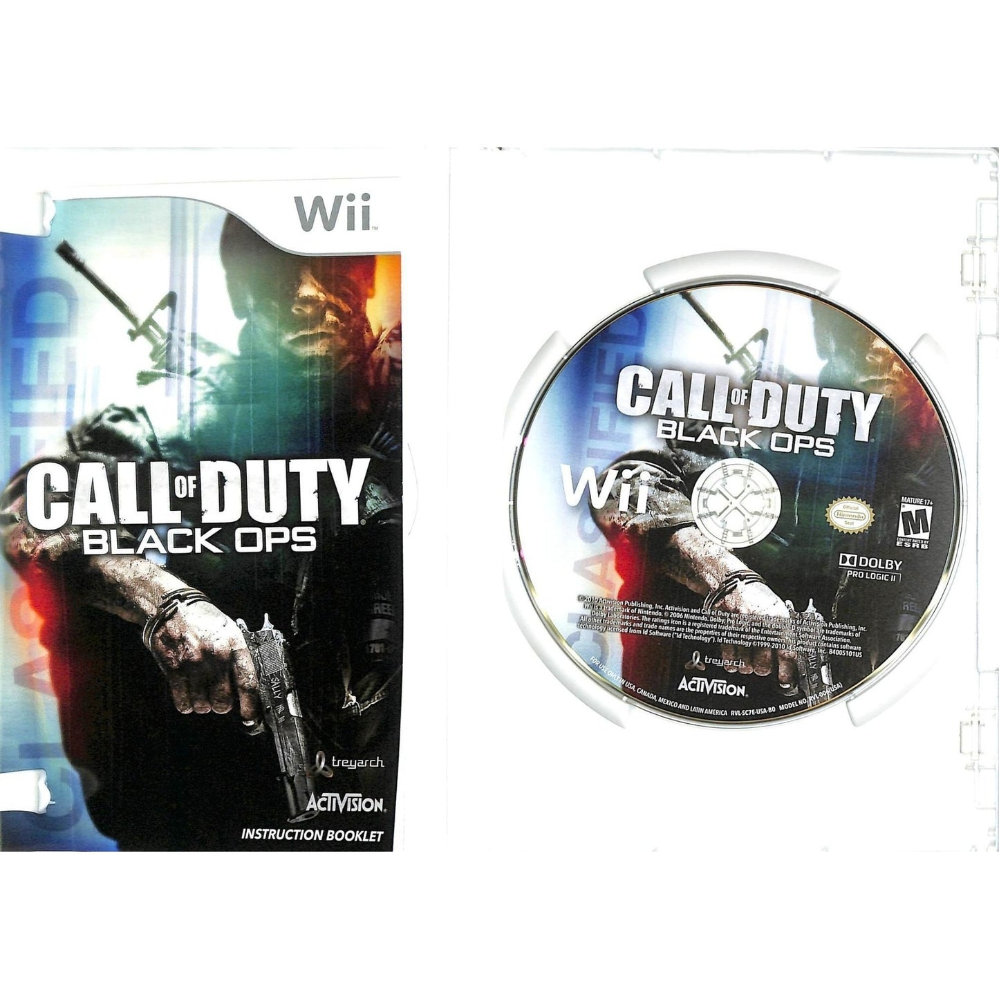 Call of Duty: Black Ops (2010) Nintendo Wii CIB