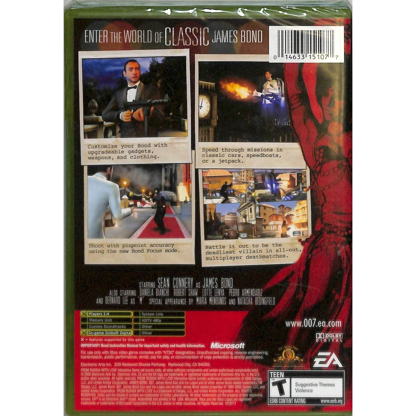 007: From Russia, with Love (Xbox, 2005) MINT SEALED