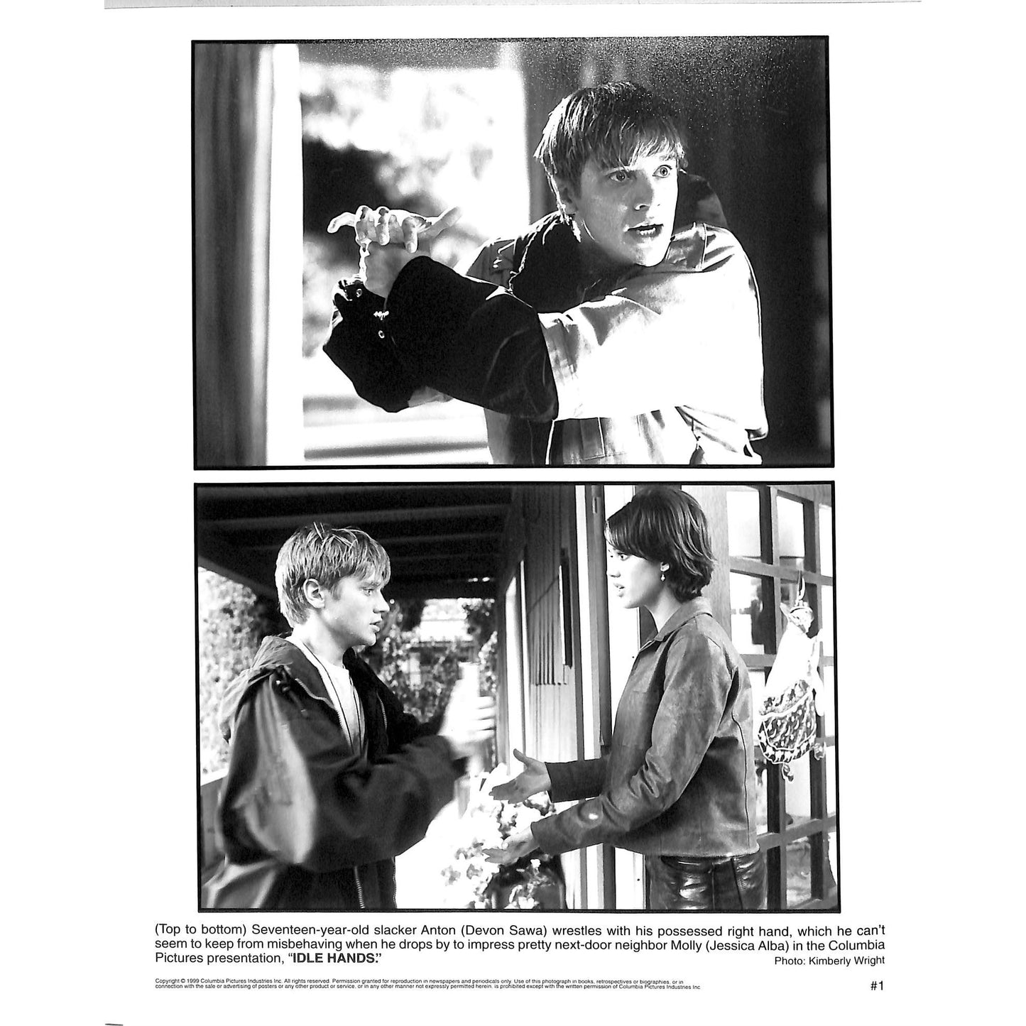 Idle Hands Movie Still Full Set 8x10