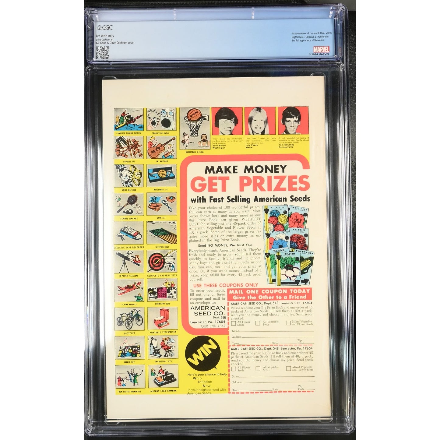Giant-Size X-Men #1 (1975) CGC 8.5
