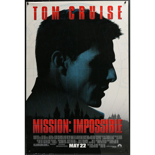 Mission: Impossible (1996) Original Double-sided Movie Poster Rolled 27x40