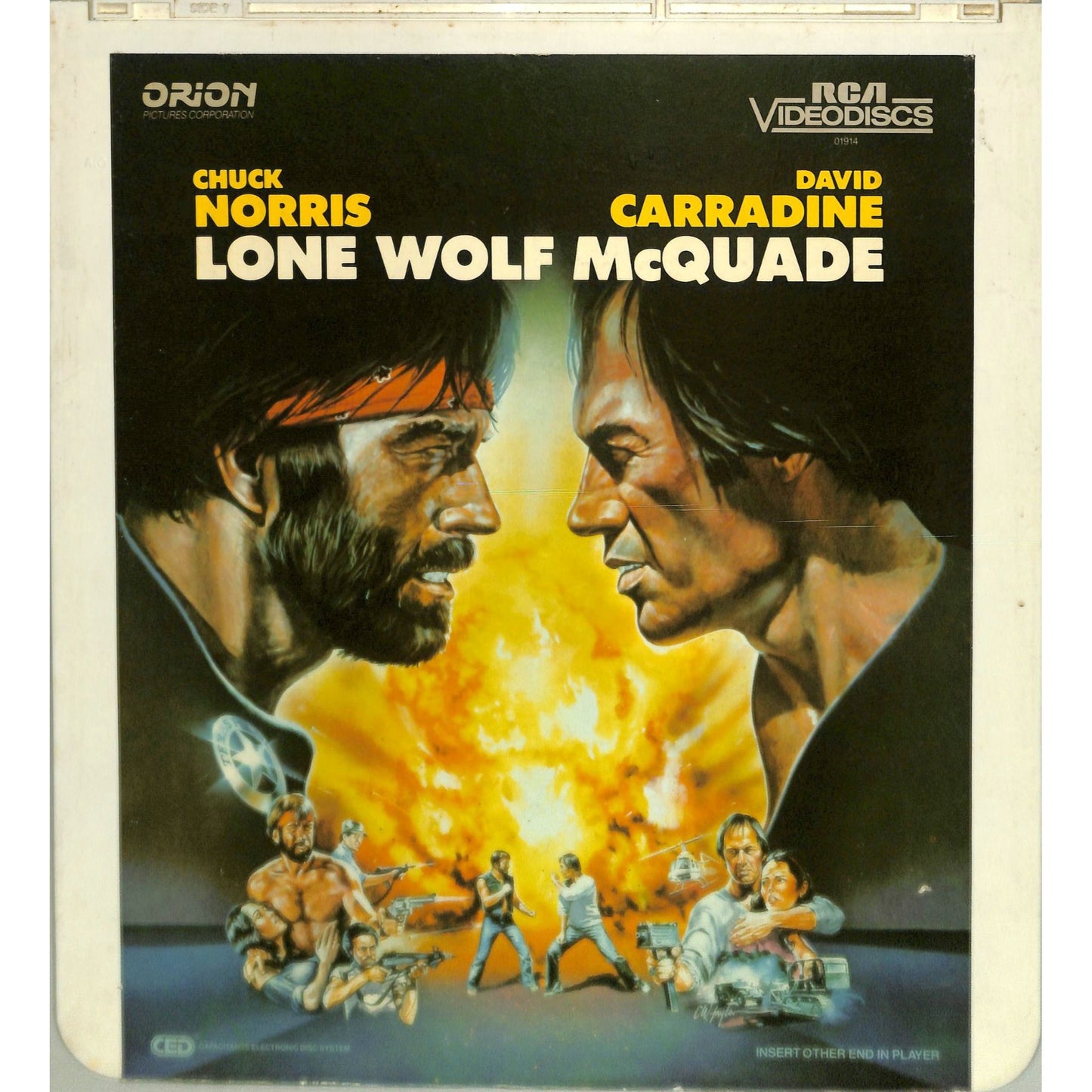 Lone Wolf Mcquade (1983) Vintage CED Videodisc