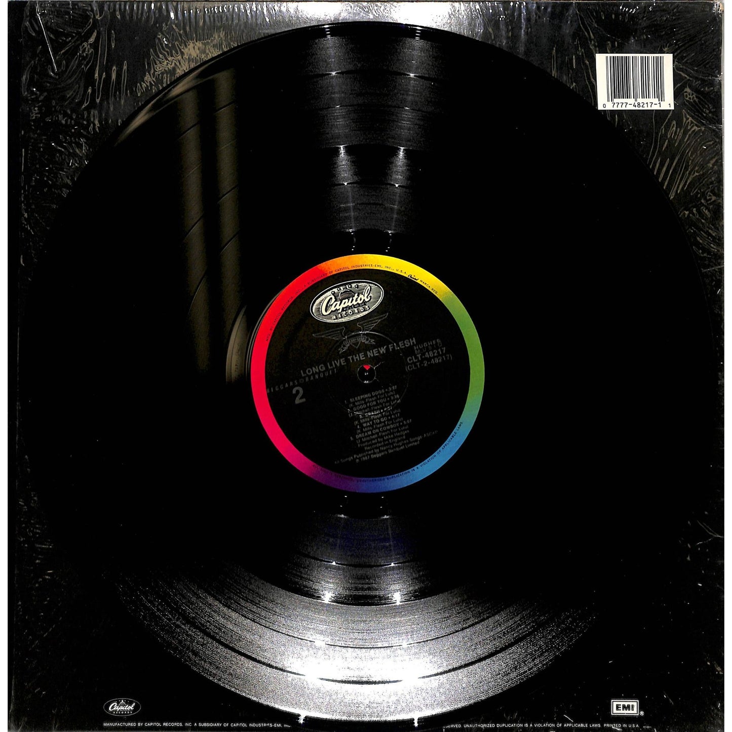 Flesh for Lulu - Long Live the New Flesh Vinyl Record CLT-48217