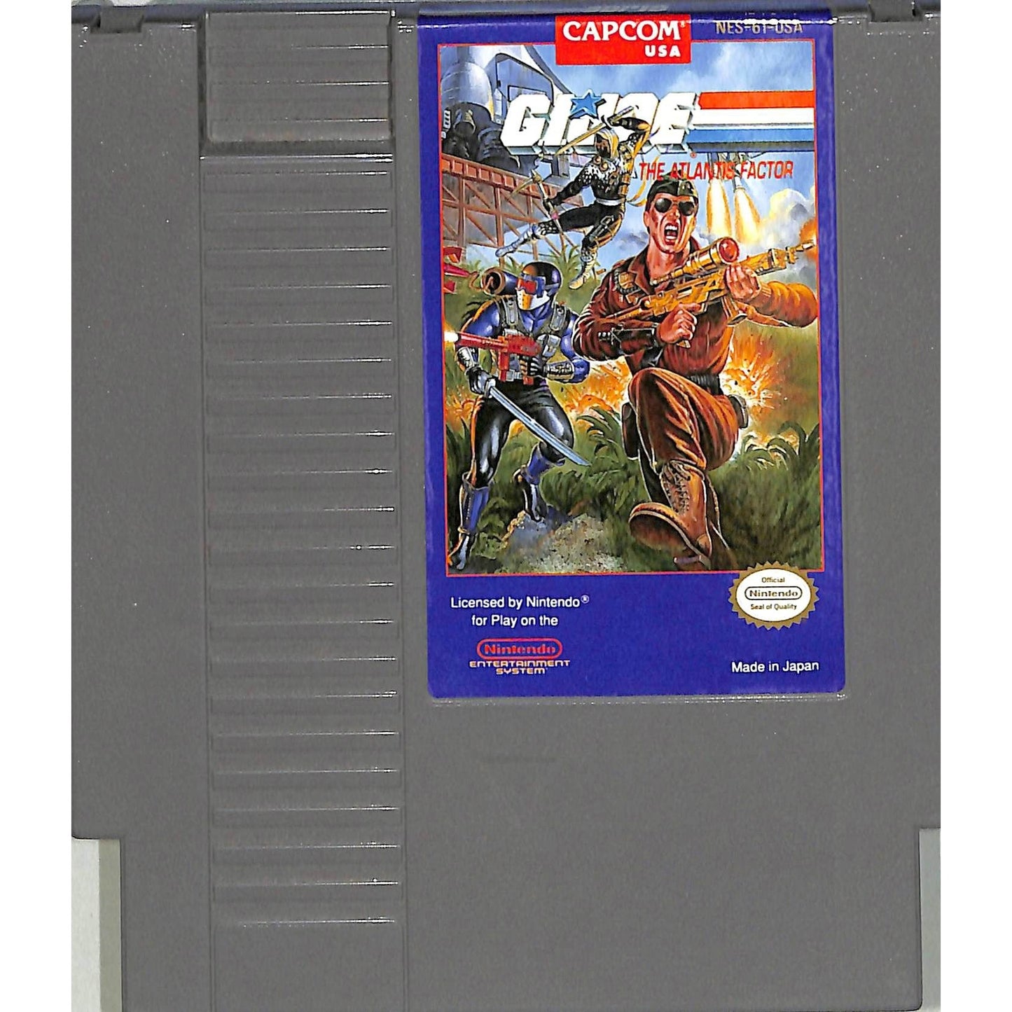 G.I. Joe: The Atlantis Factor (1992) Nintendo NES Cartridge