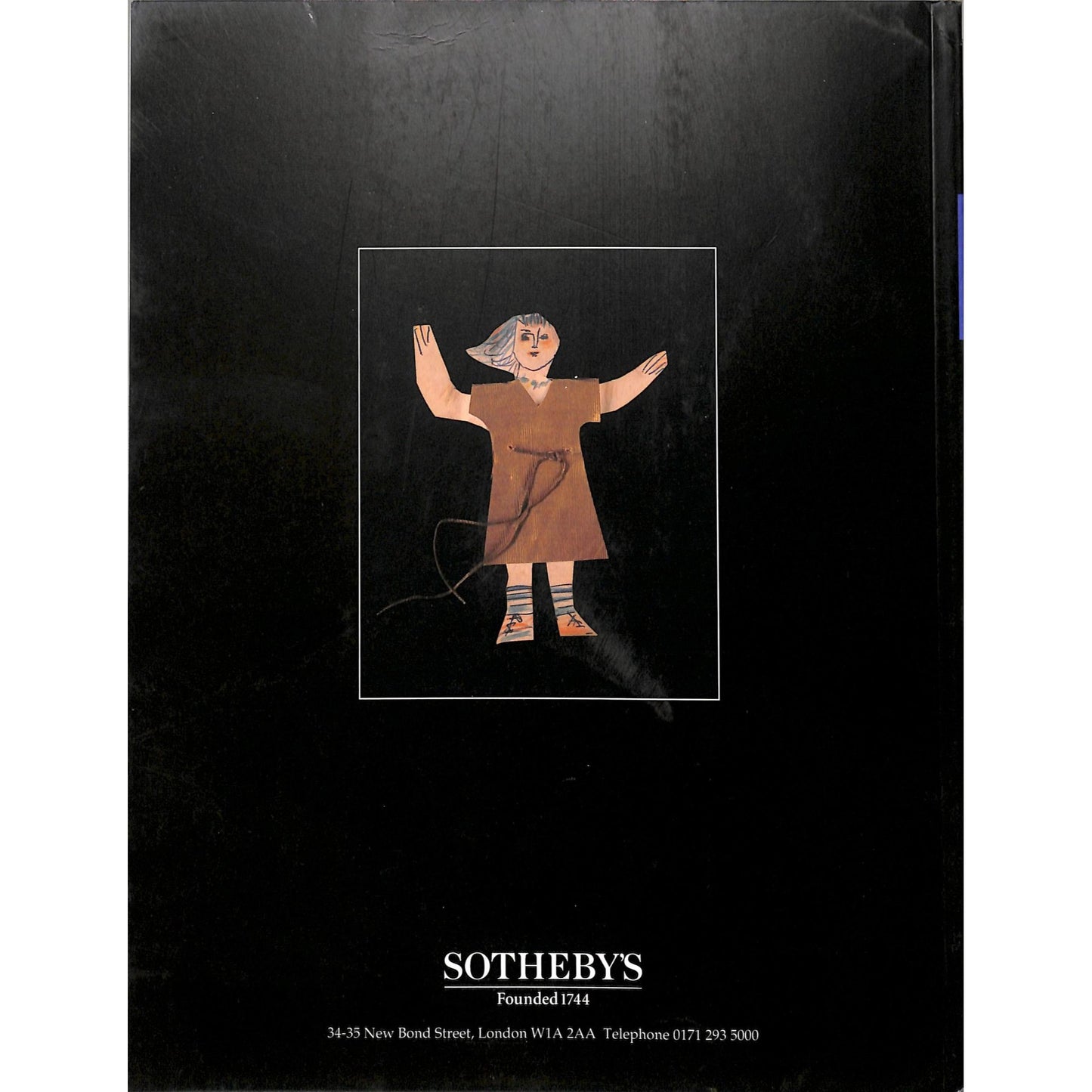 Sotheby's Contemporary Art Auction Catalog March 24, 1999