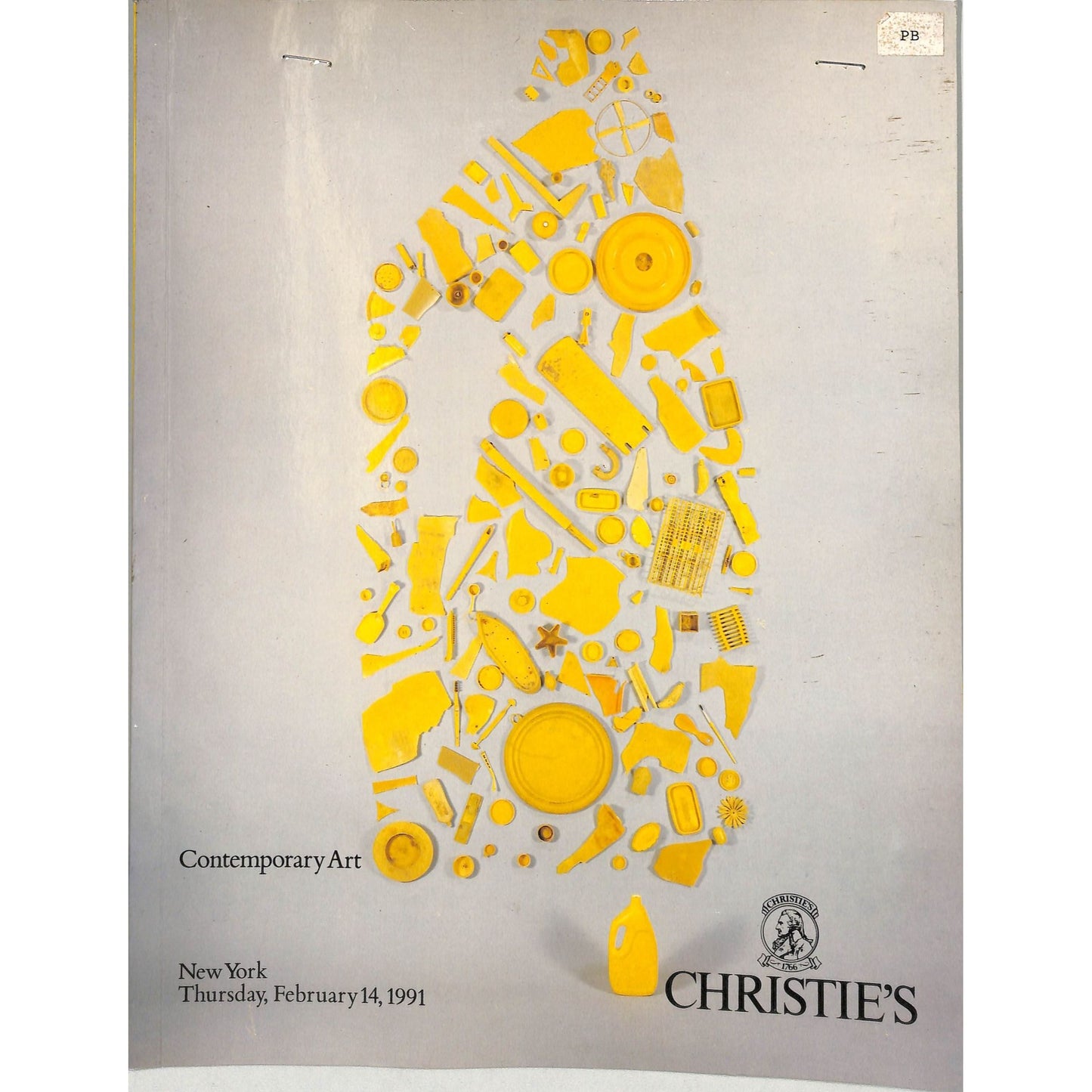Christie's Contemporary Art Auction Catalog February 14, 1991