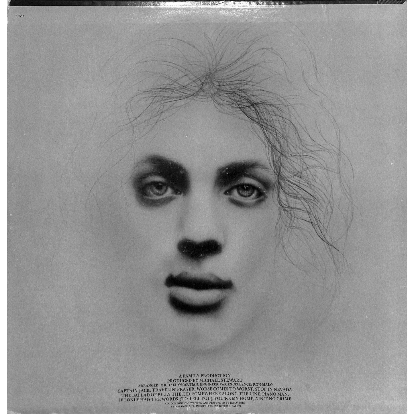 Billy Joel - Piano Man Vinyl Record PC 32544