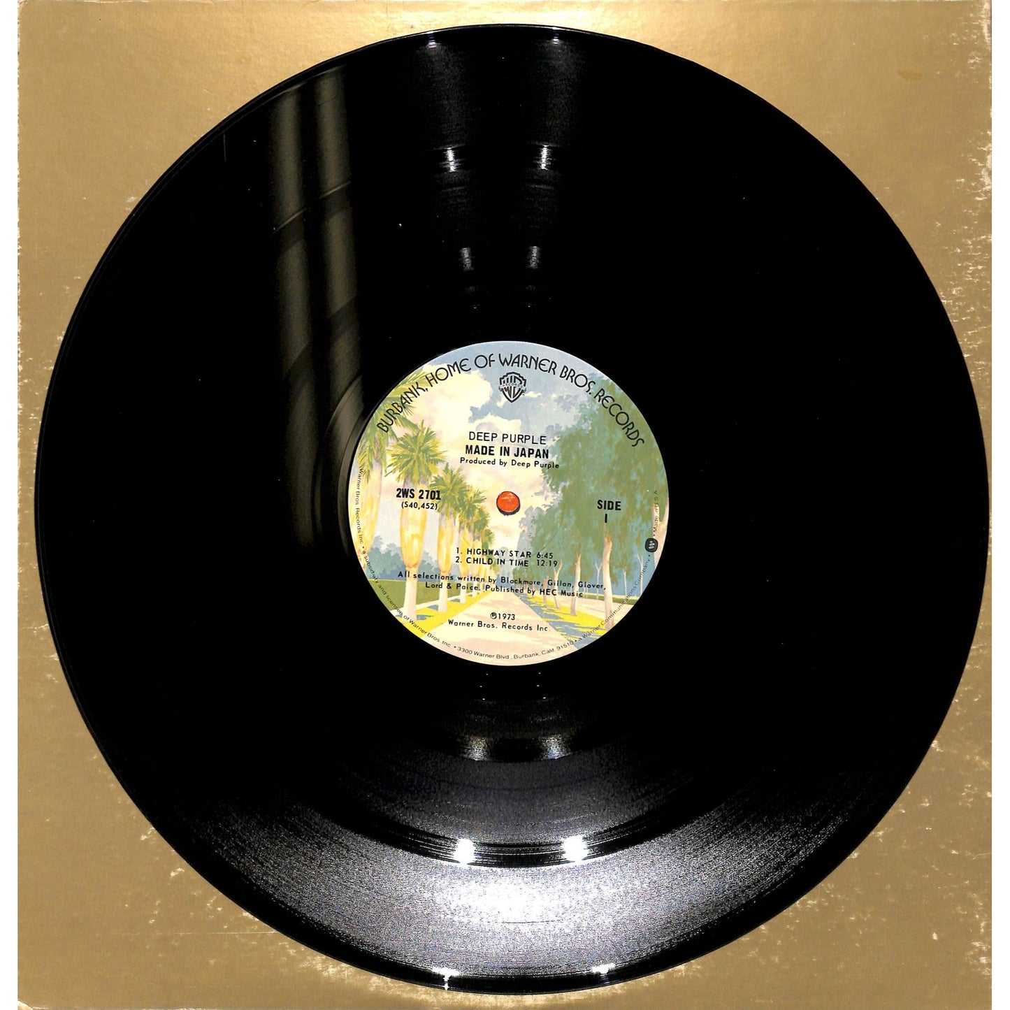 Deep Purple - Made in Japan 2LP Vinyl Record 2WS 2701