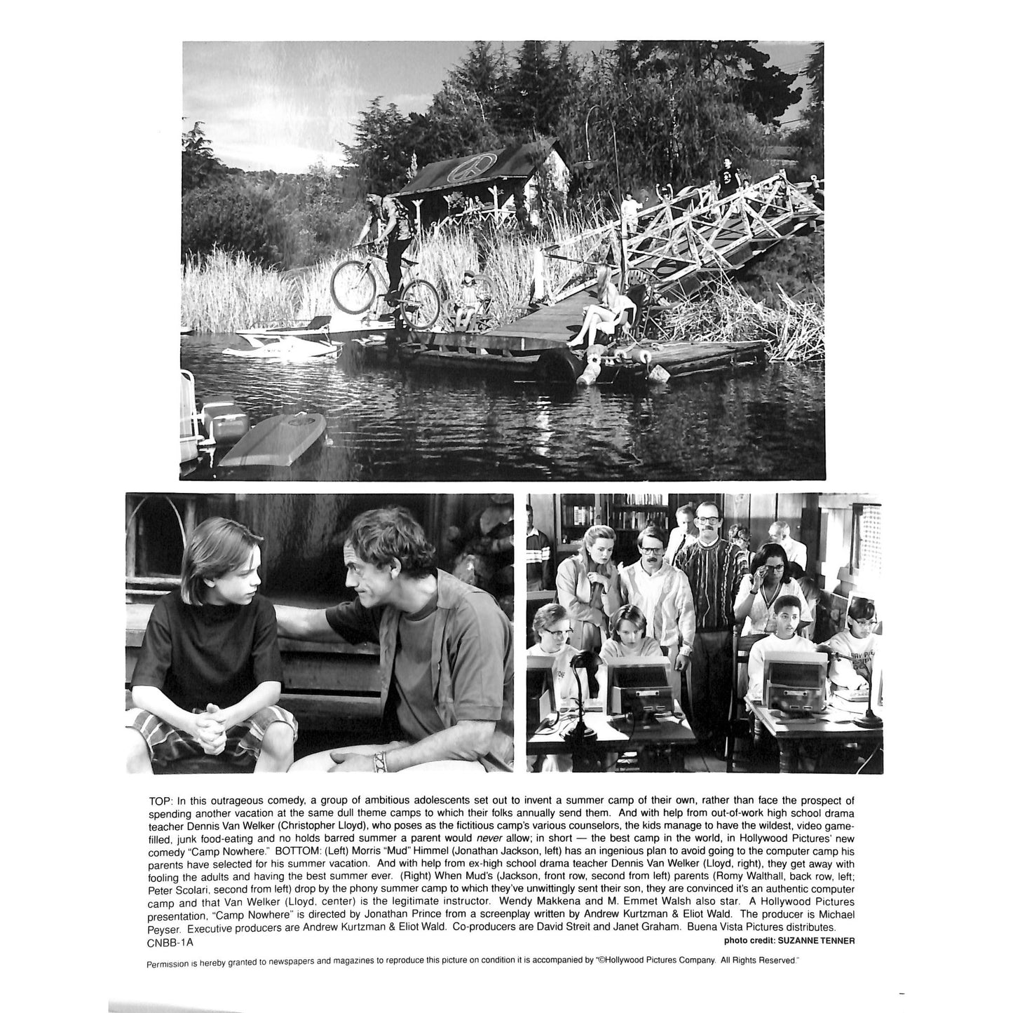 Camp Nowhere (1994) Movie Still #1 8x10 Good Condition