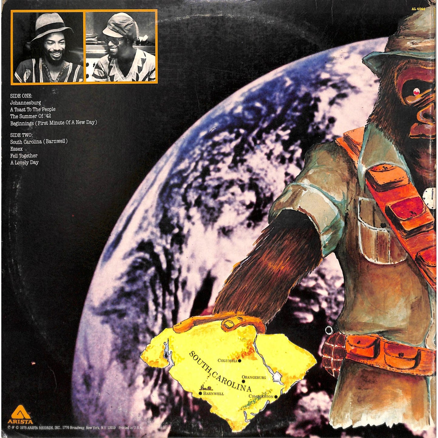 Gil Scott Heron & Brian Jackson - From South Africa to South Carolina AL 4044