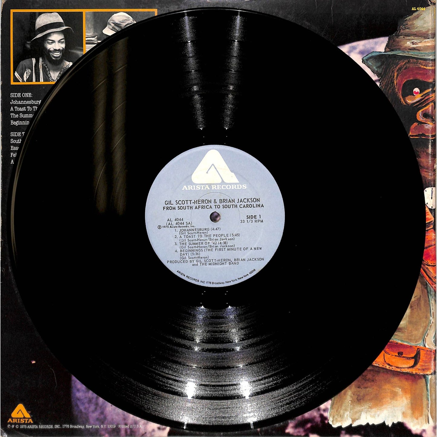 Gil Scott Heron & Brian Jackson - From South Africa to South Carolina AL 4044