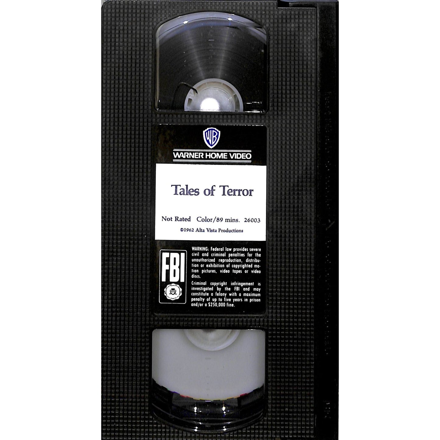 Tales of terror (1962) VHS Tape Good condition