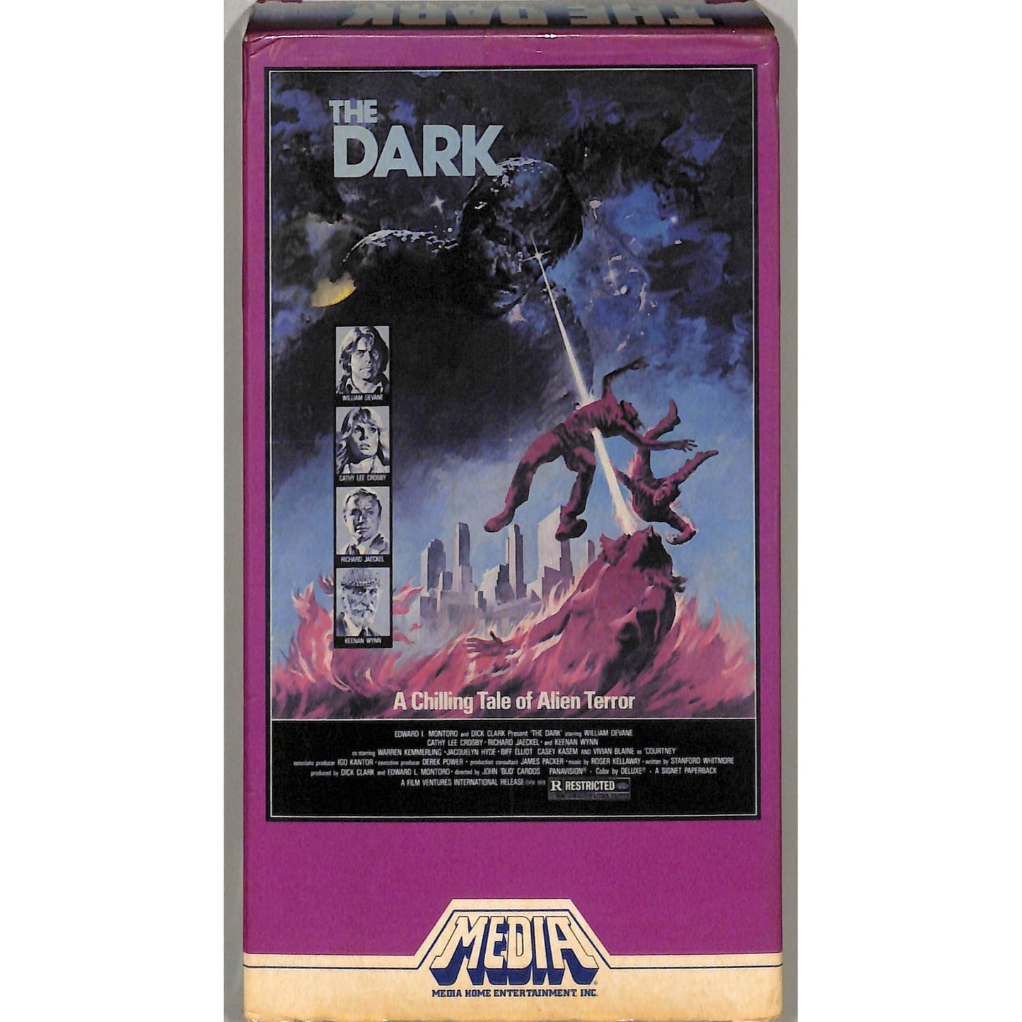 The Dark (1979) VHS Tape Good condition